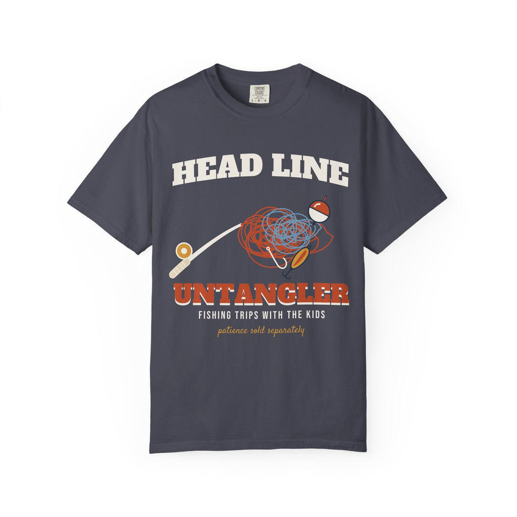 Head Line Untangler Fishing Dad Tee
