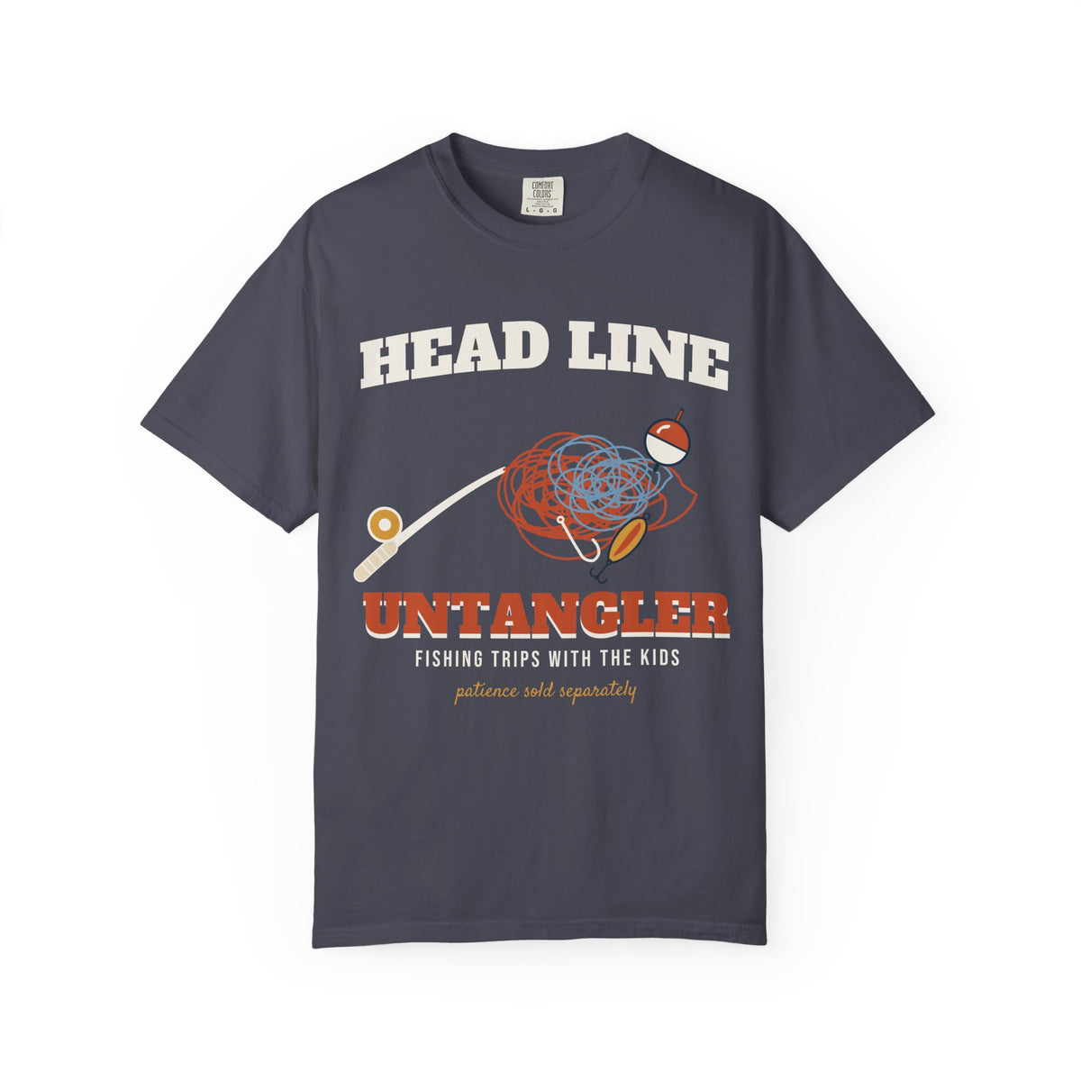 Head Line Untangler Fishing Dad Tee