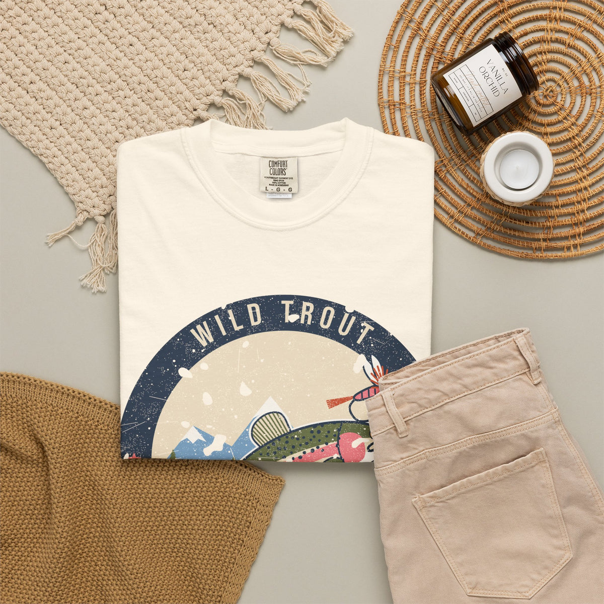 Wild Trout Cold Water Club Fly Fishing Tee