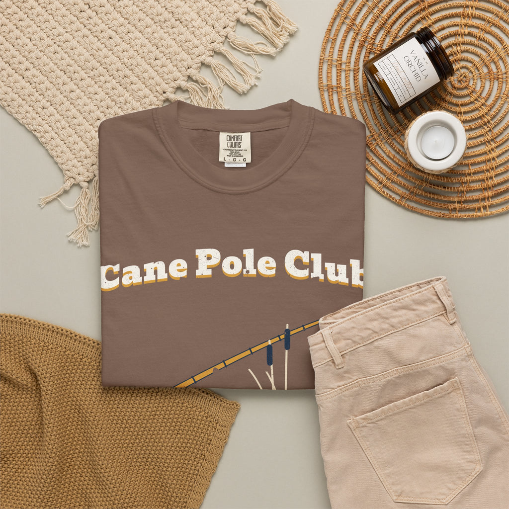 Cane Pole Club Since Forever Nostalgic Fishing Tee