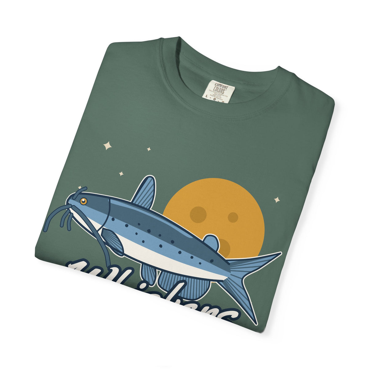 Whiskers After Dark Night Catfishing Tee