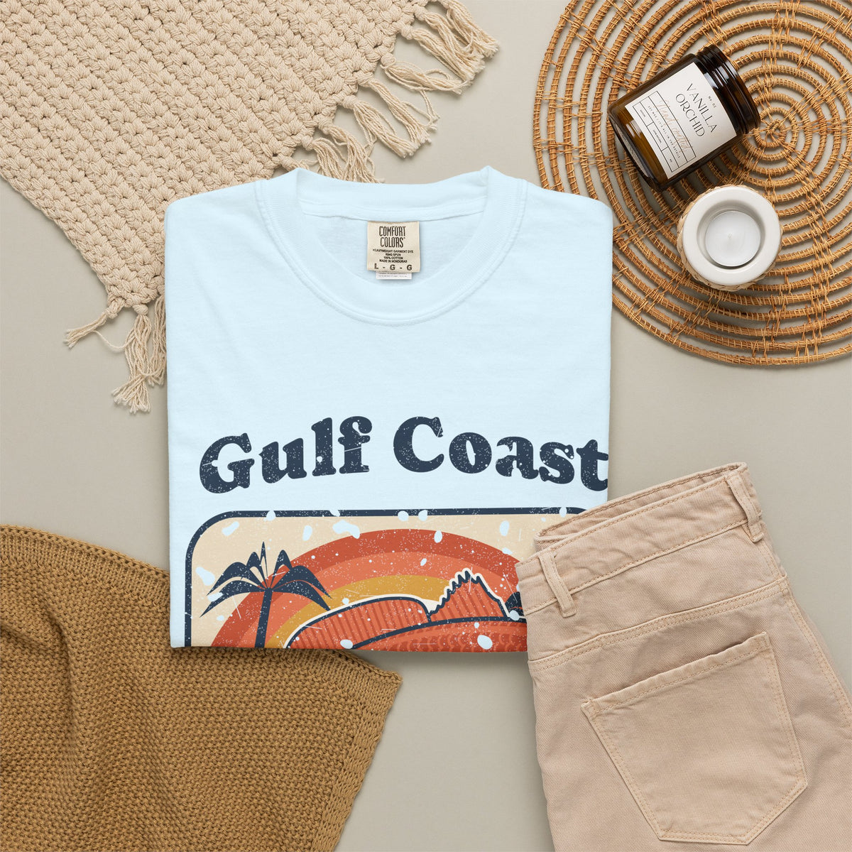 Gulf Coast Fishing Club Retro Redfish Tee