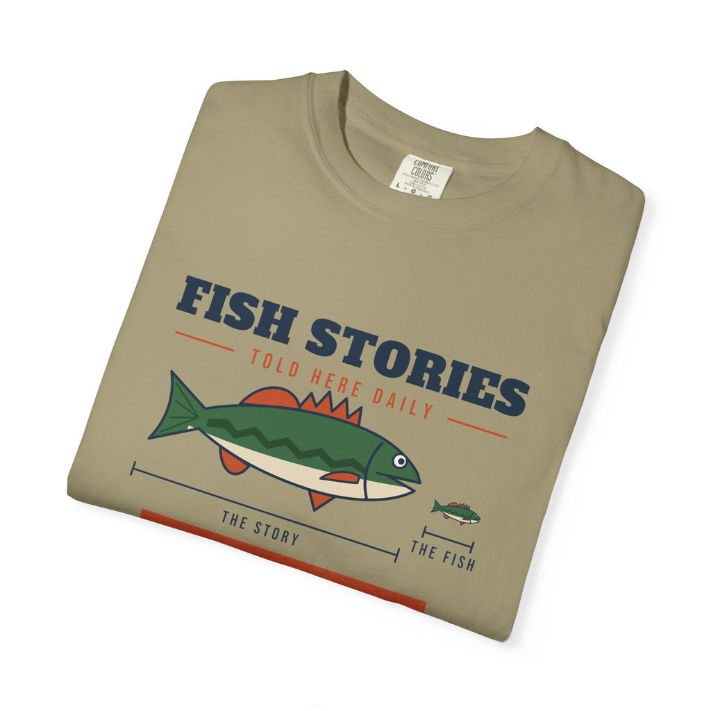 Fish Stories, Facts Optional Tee