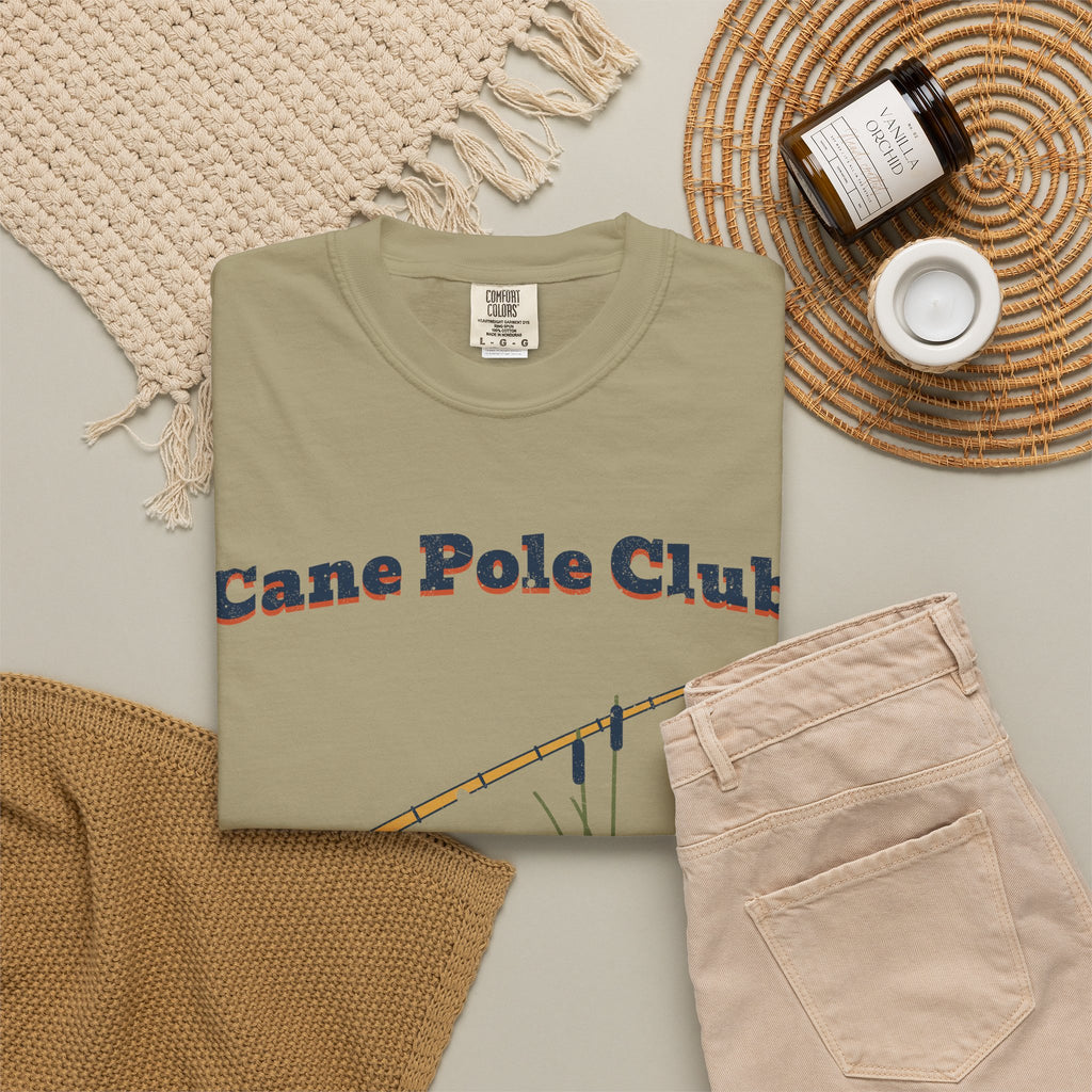 Cane Pole Club Since Forever Nostalgic Fishing Tee