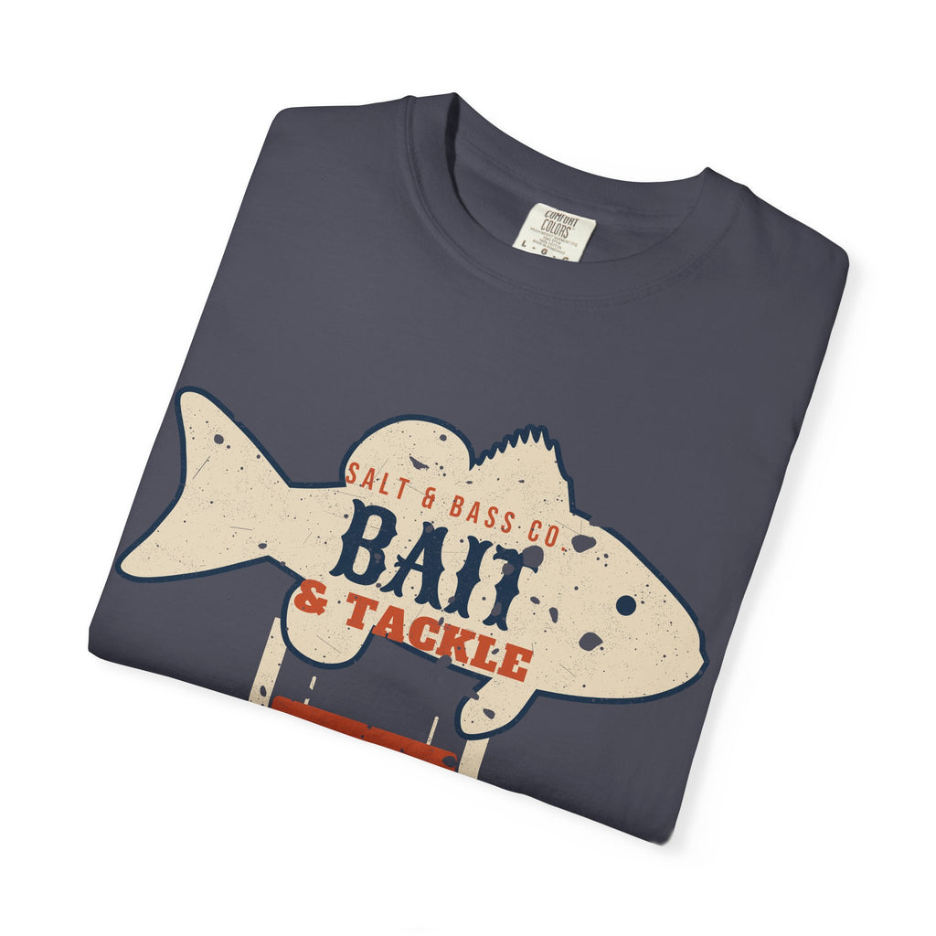 Salt & Bass Co. Bait & Tackle Vintage Sign Tee