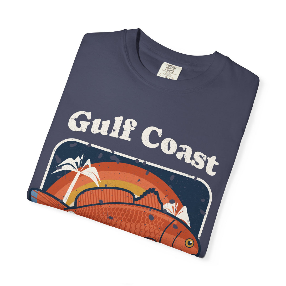 Gulf Coast Fishing Club Retro Redfish Tee