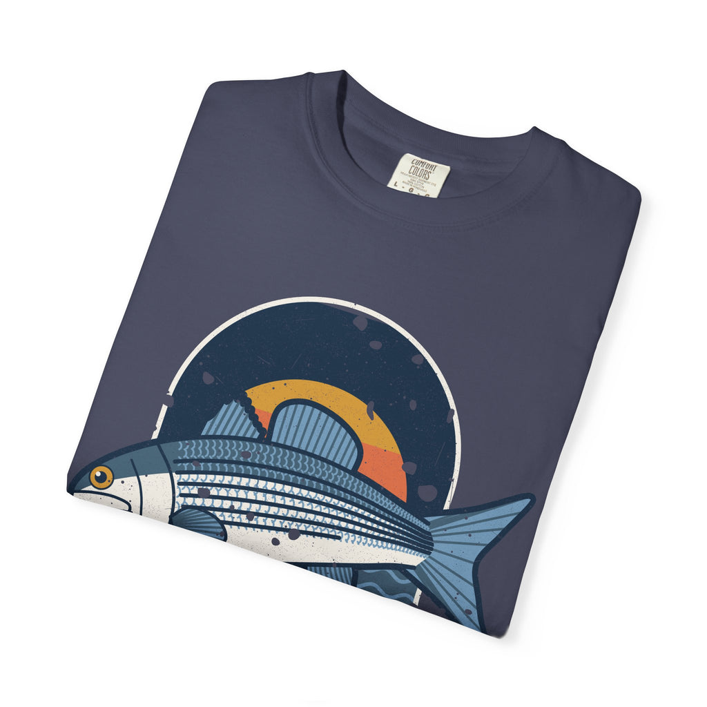 Stripers and Sunrises Surf Fishing Tee