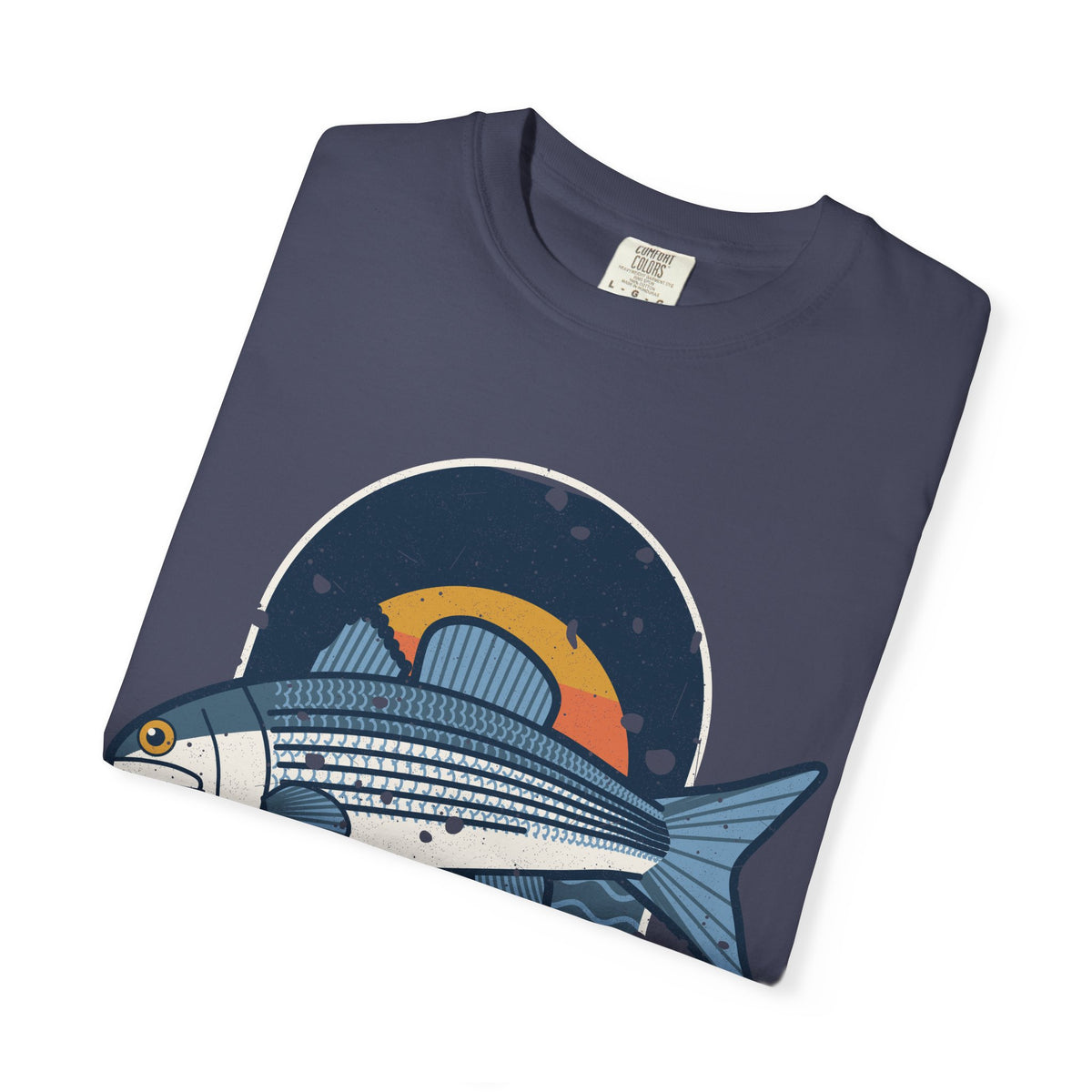 Stripers and Sunrises Surf Fishing Tee