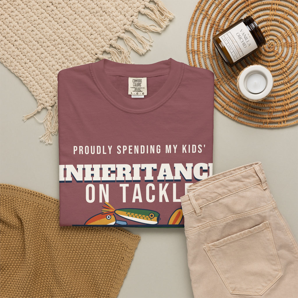 Spending My Kids' Inheritance on Tackle Funny Retirement Tee