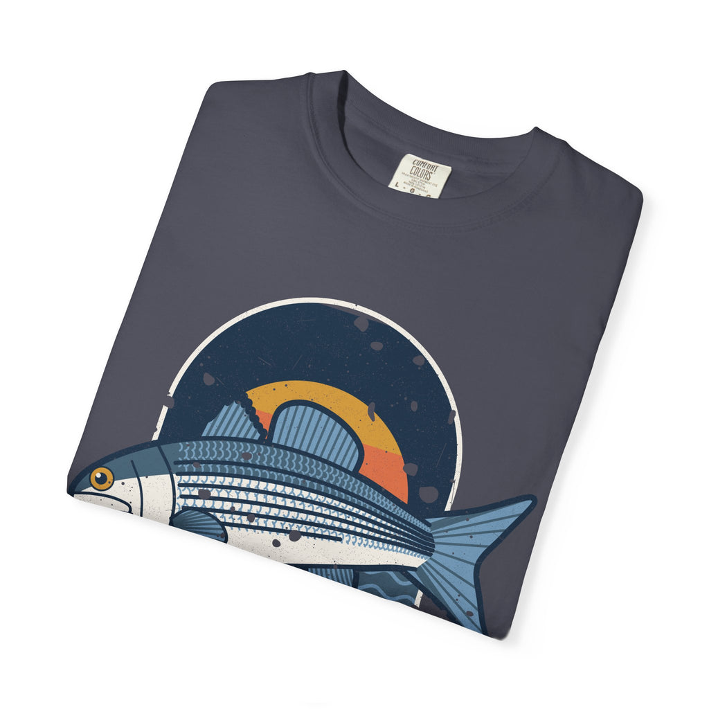 Stripers and Sunrises Surf Fishing Tee