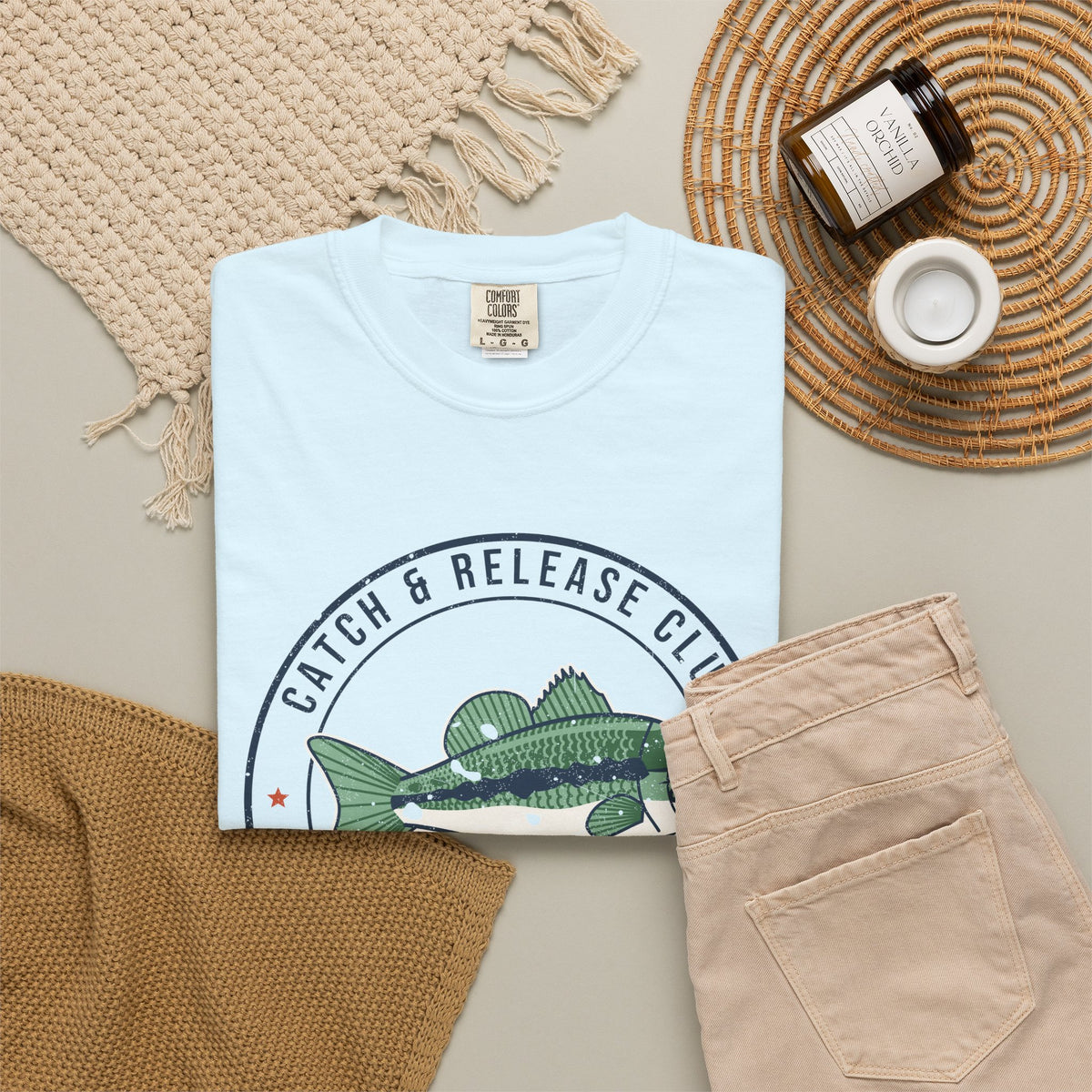 Catch & Release Club Let 'Em Grow Bass Tee