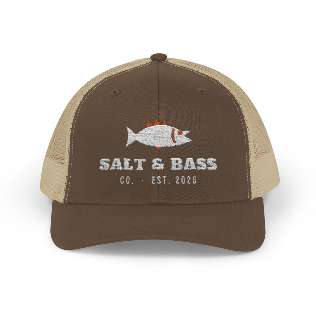 Salt & Bass Co. Embroidered Trucker Hat