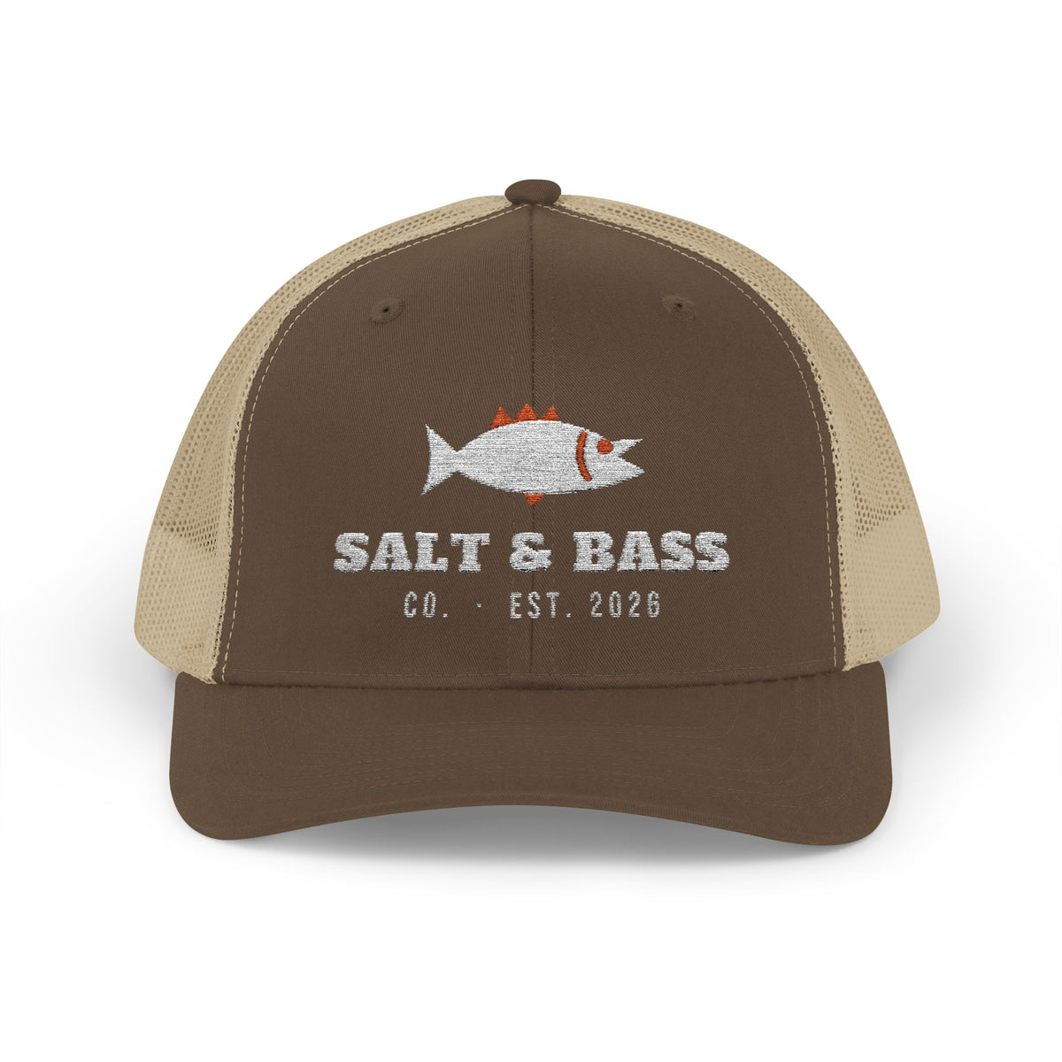 Salt & Bass Co. Embroidered Trucker Hat