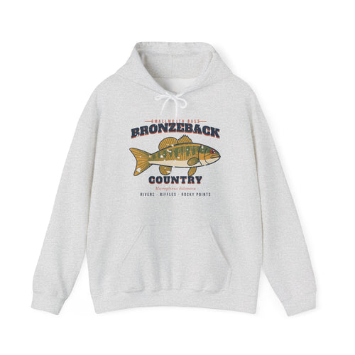 Bronzeback Country Smallmouth Bass Hoodie