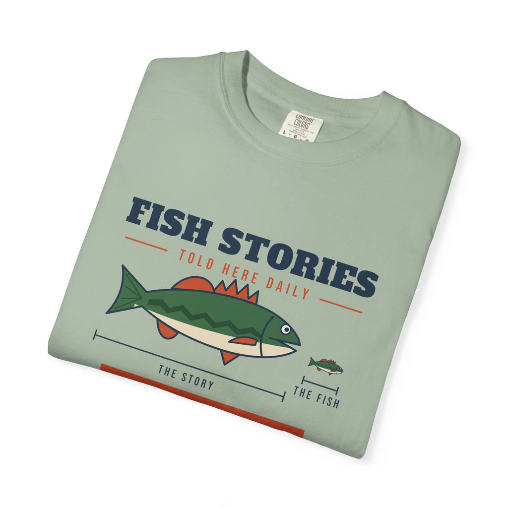 Fish Stories, Facts Optional Tee