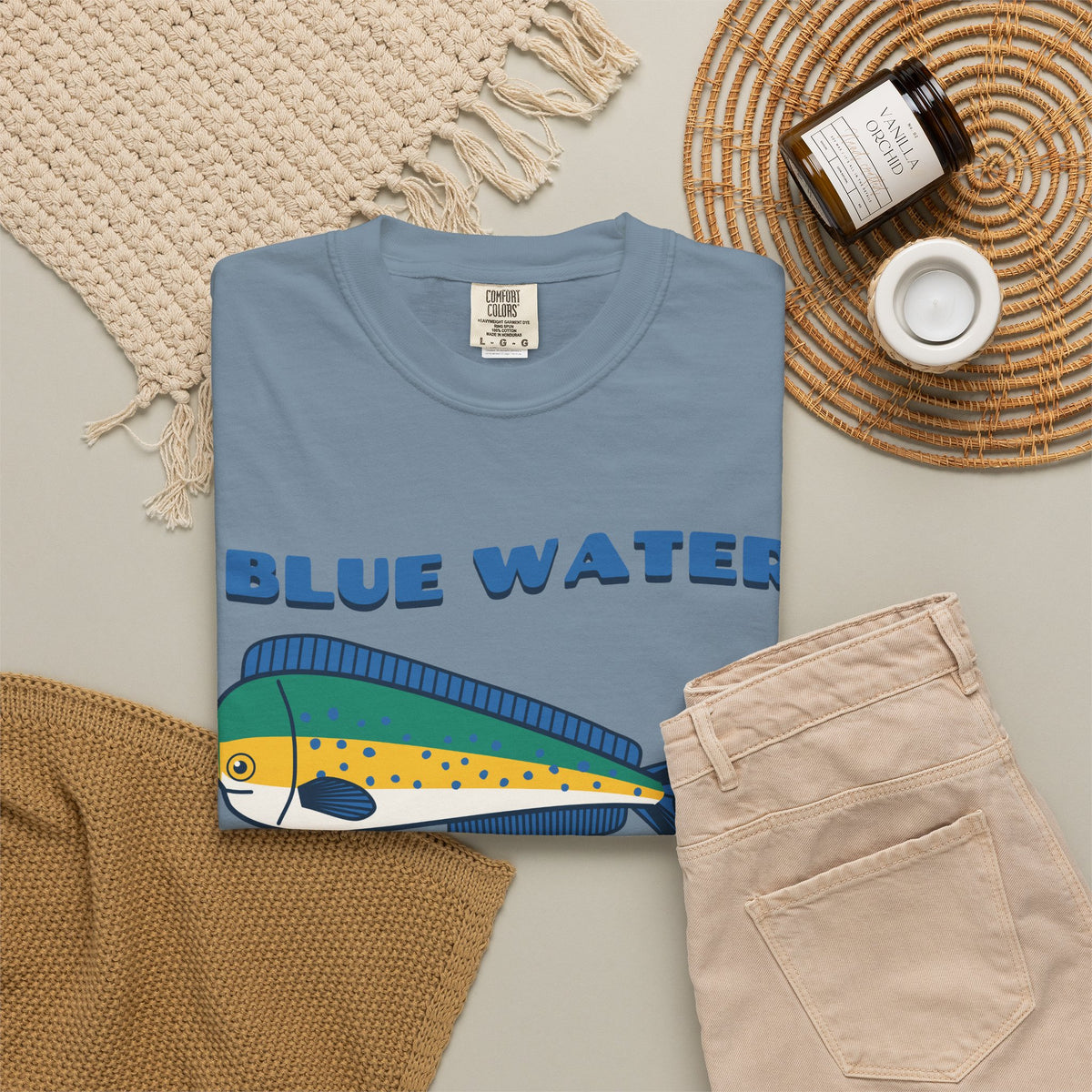 Blue Water Offshore Mahi Tee