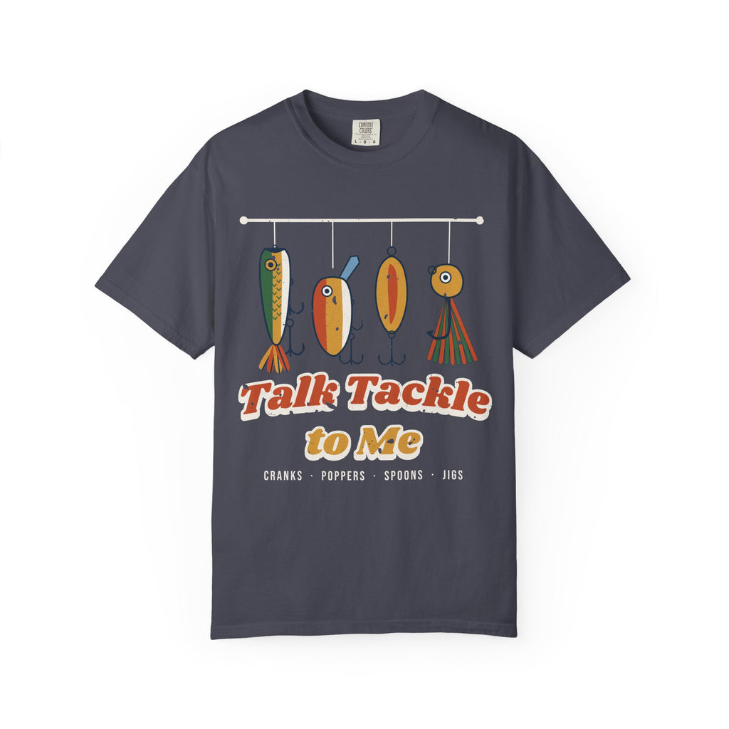 Talk Tackle to Me Retro Fishing Lures Tee