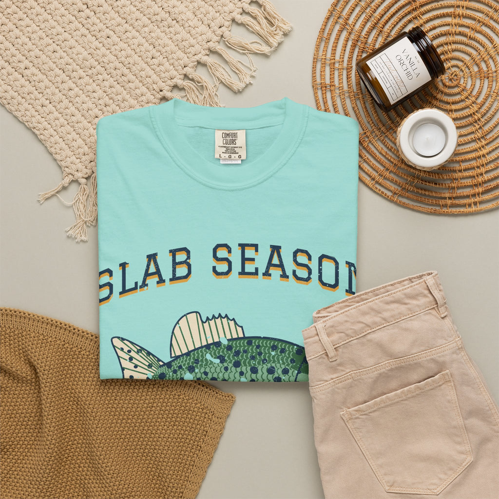 Slab Season Crappie Fishing Club Tee