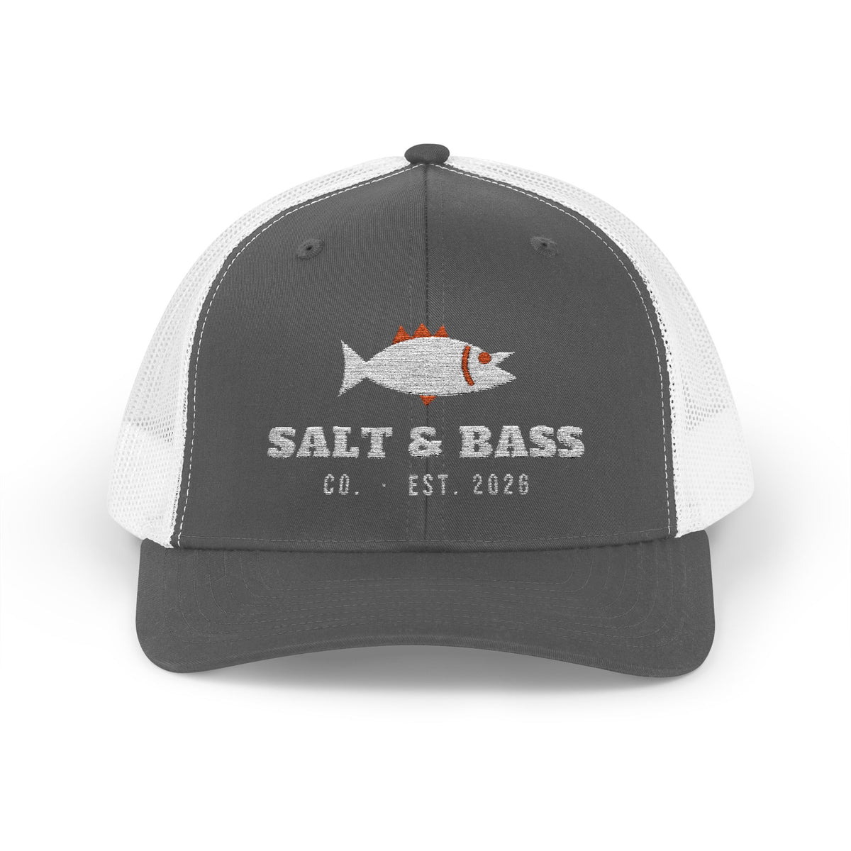 Salt & Bass Co. Embroidered Trucker Hat