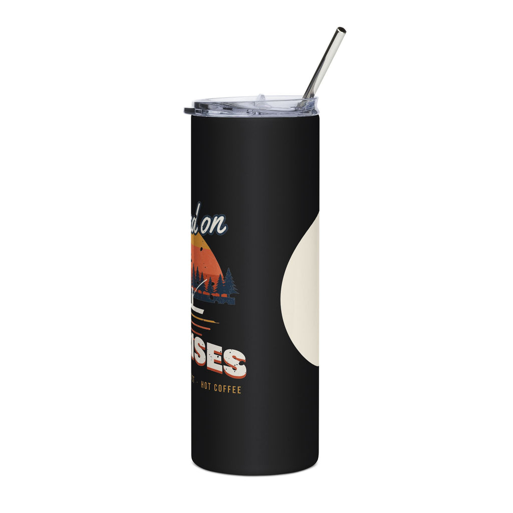 Hooked on Sunrises Fishing Tumbler 20oz