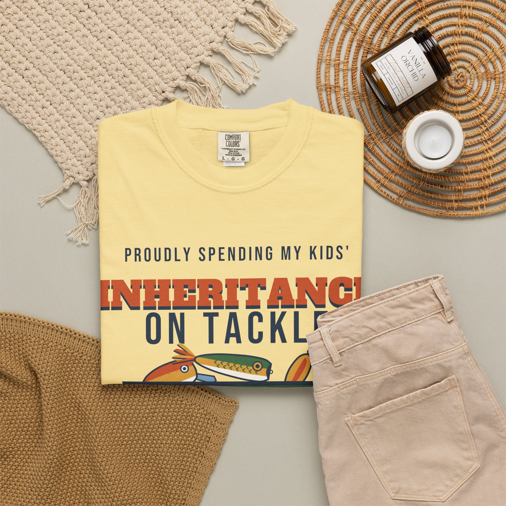 Spending My Kids' Inheritance on Tackle Funny Retirement Tee