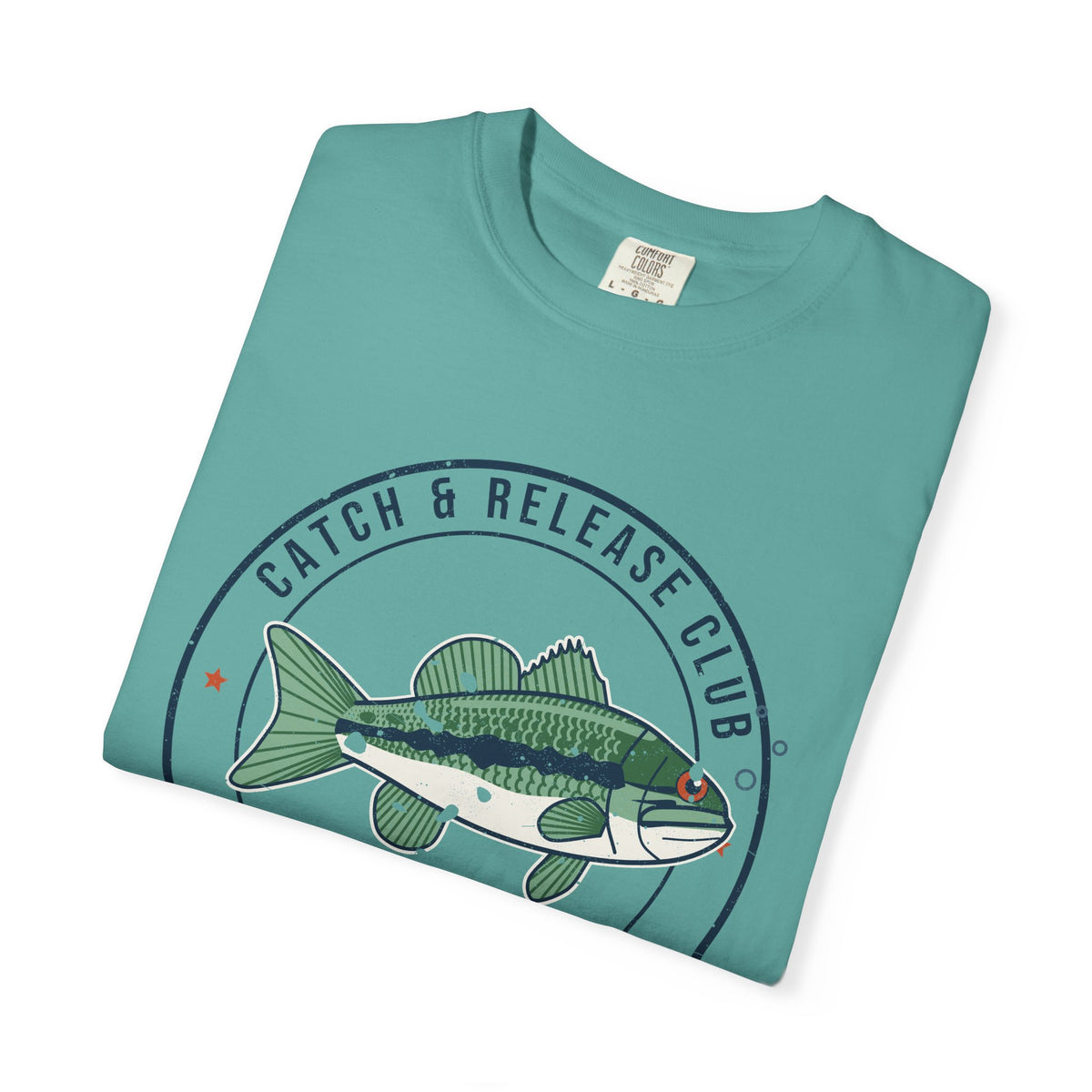 Catch & Release Club Let 'Em Grow Bass Tee