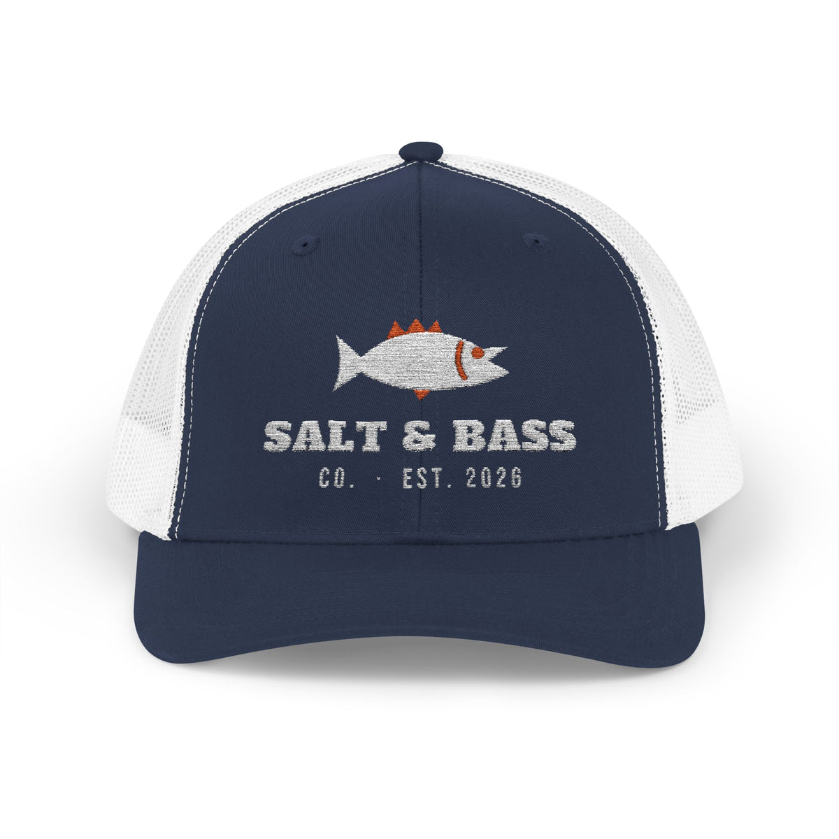 Salt & Bass Co. Embroidered Trucker Hat