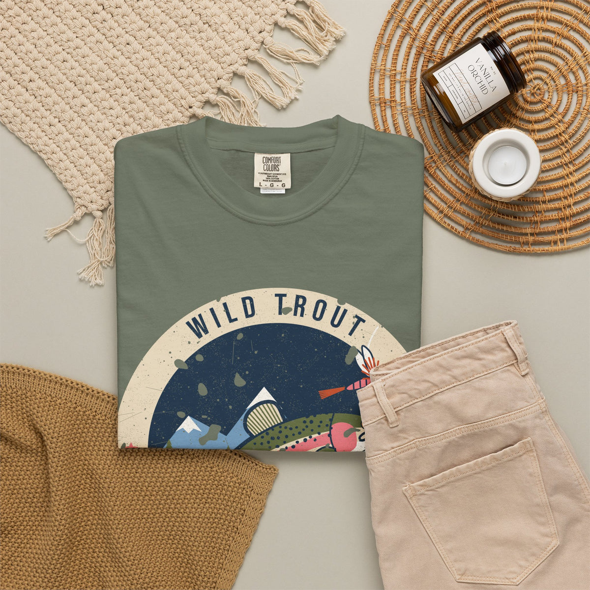 Wild Trout Cold Water Club Fly Fishing Tee