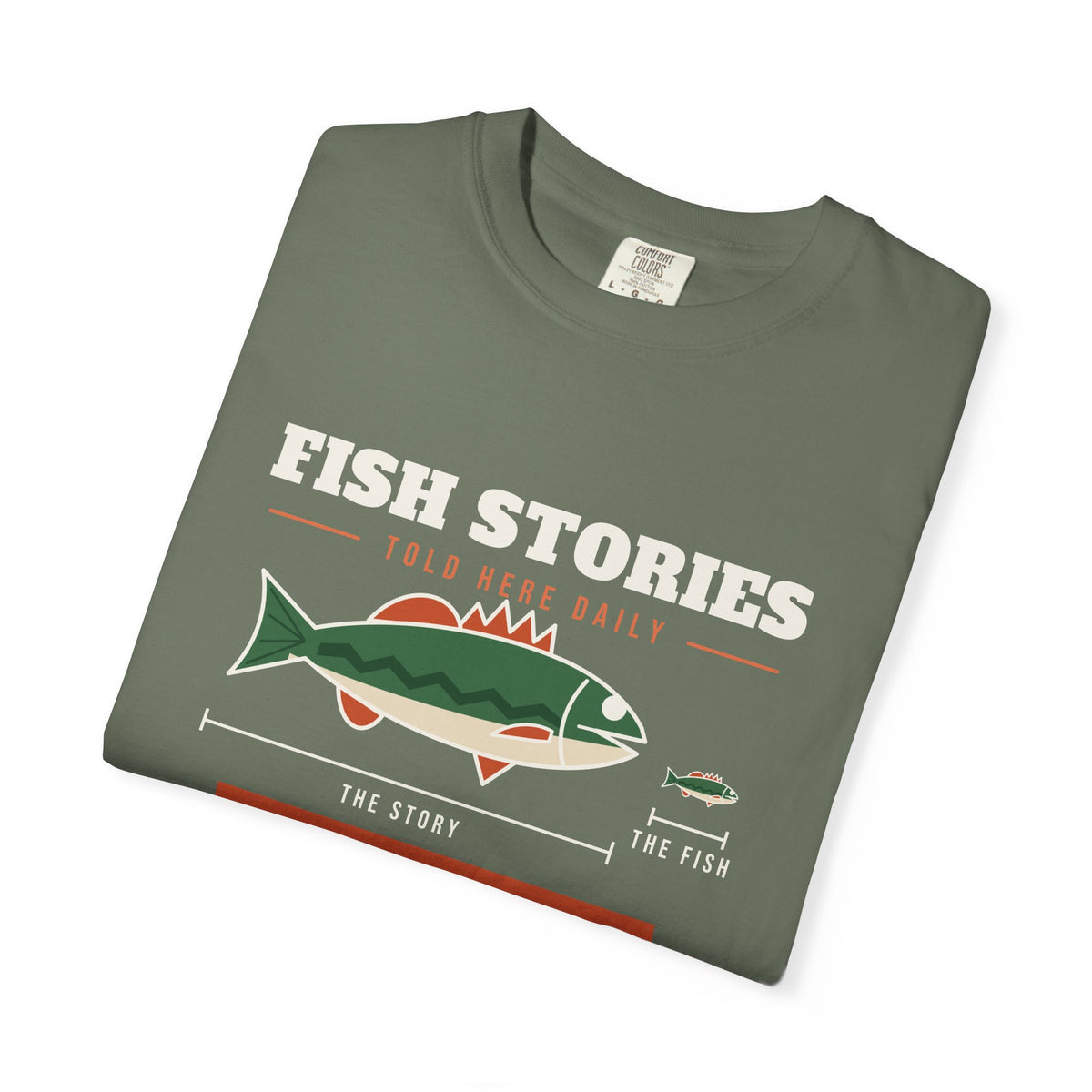 Fish Stories, Facts Optional Tee