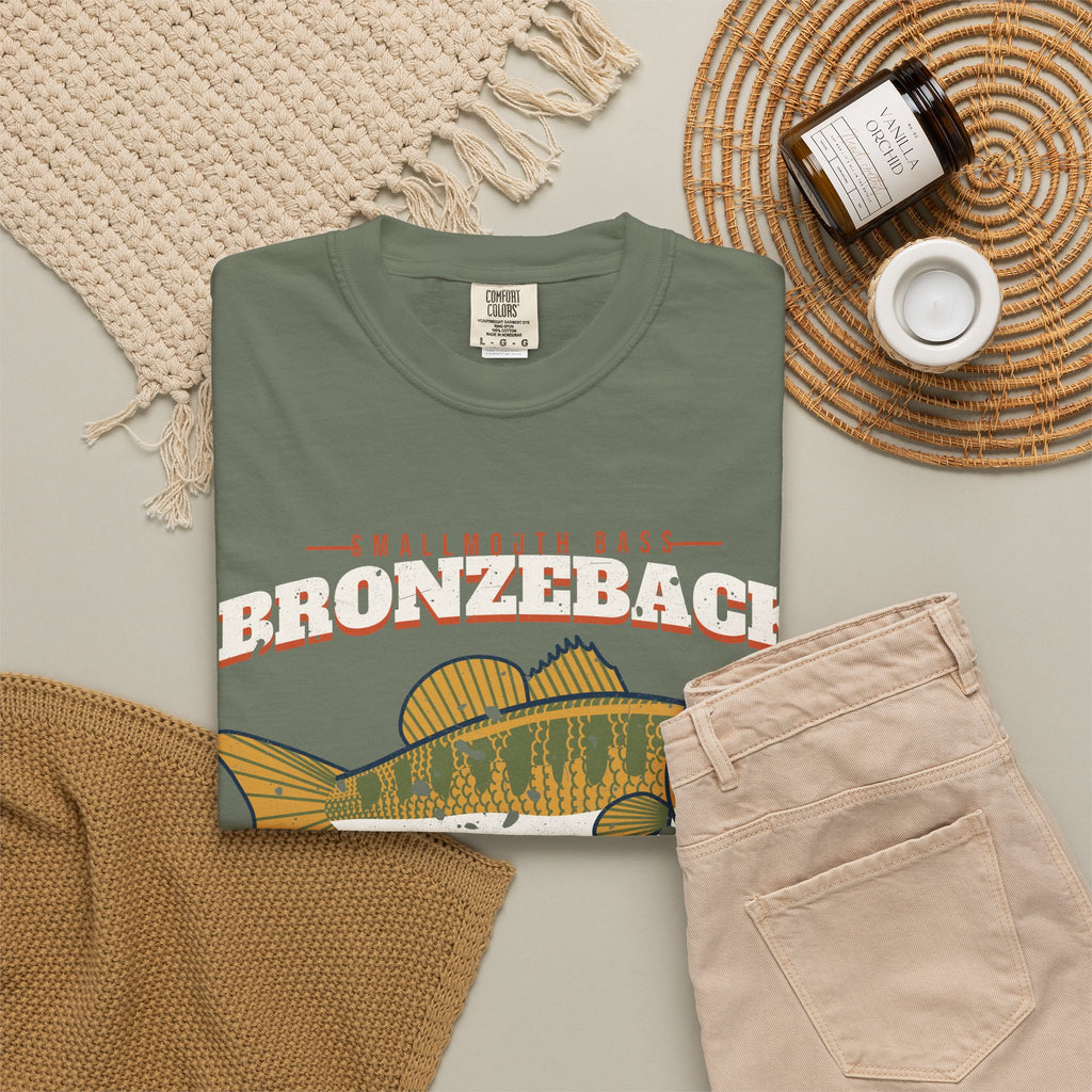 Bronzeback Country Smallmouth Bass Vintage Tee