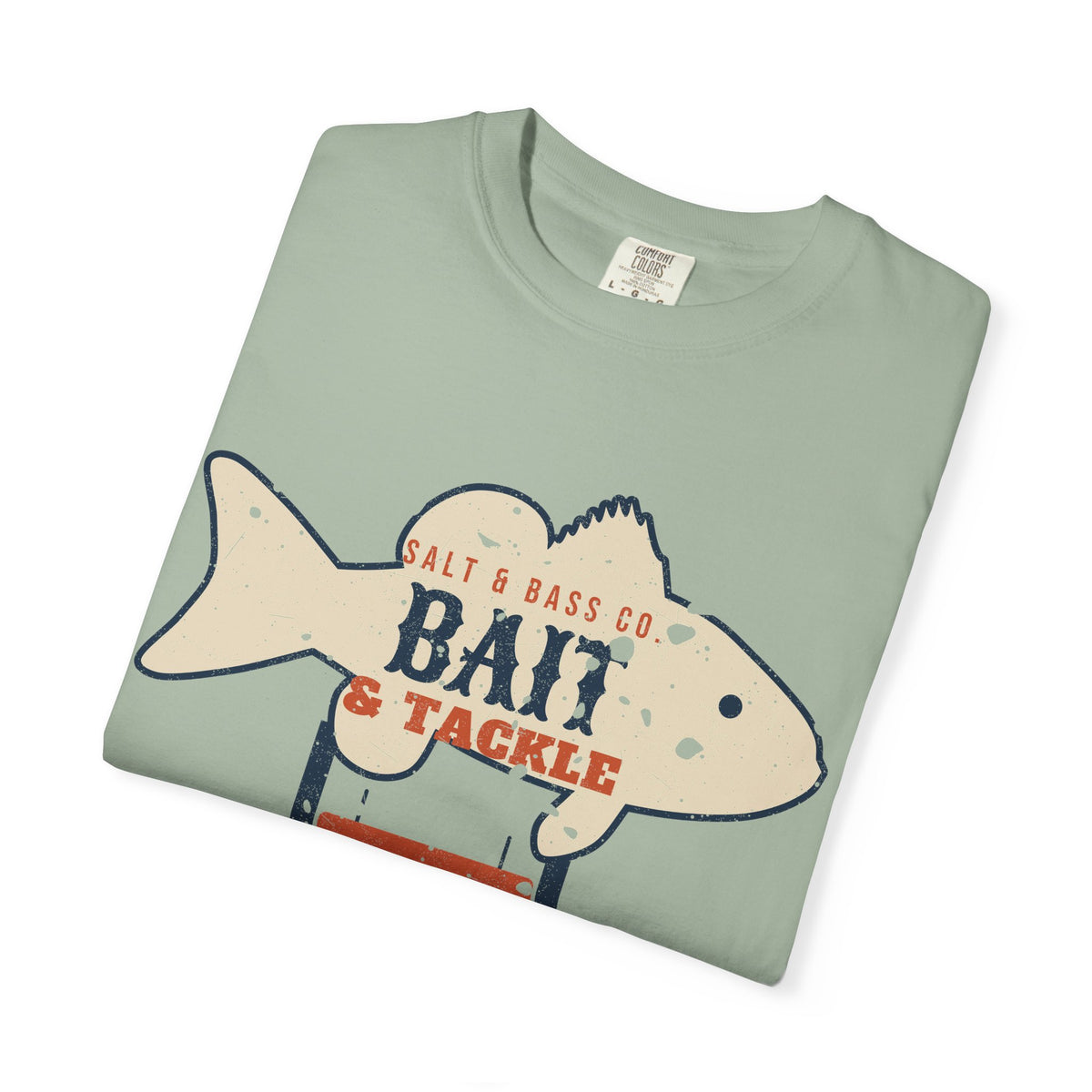 Salt & Bass Co. Bait & Tackle Vintage Sign Tee