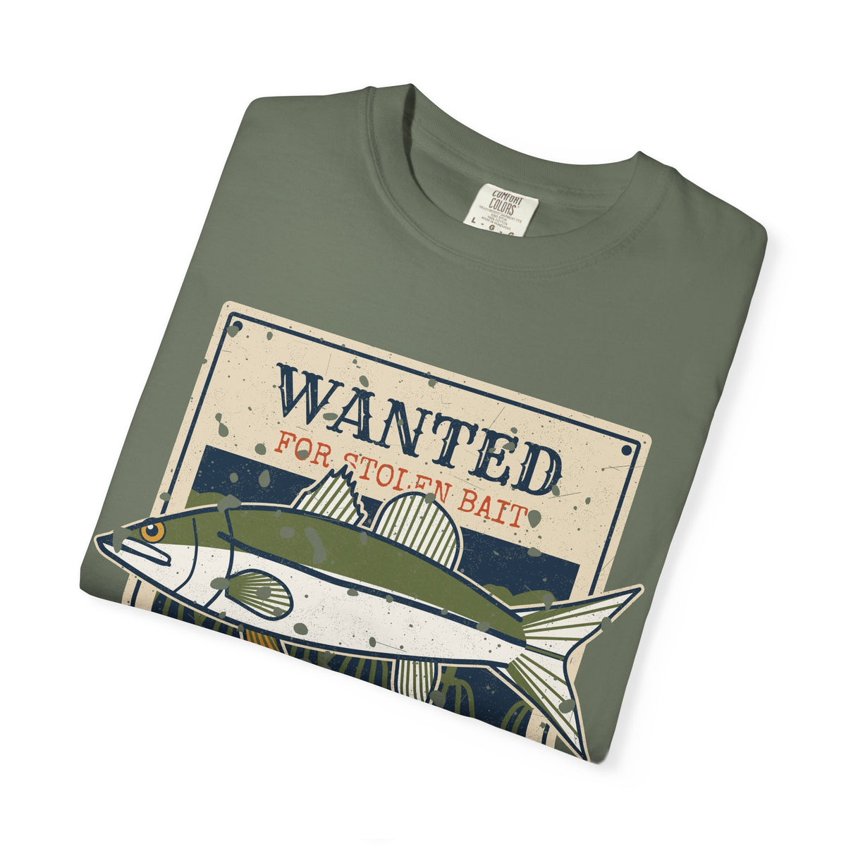 Mangrove Bandit Snook Wanted Poster Tee