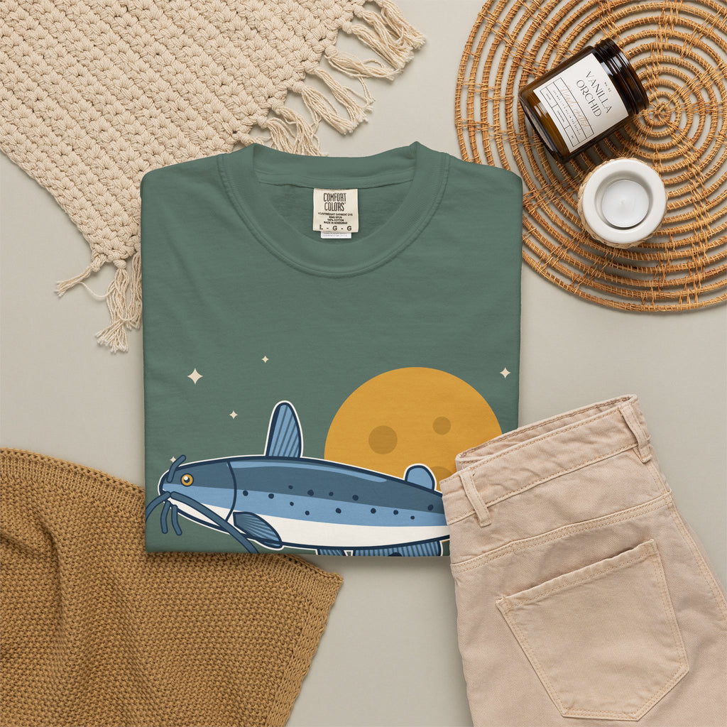 Whiskers After Dark Night Catfishing Tee