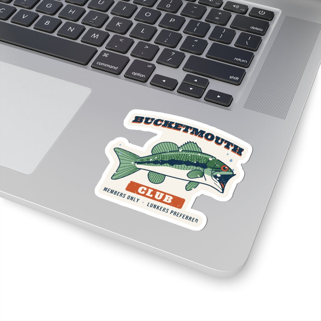 Bucketmouth Club Largemouth Bass Sticker