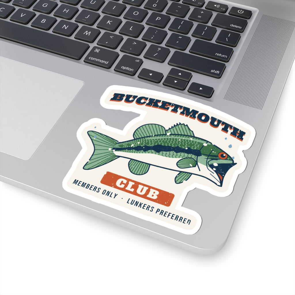 Bucketmouth Club Largemouth Bass Sticker