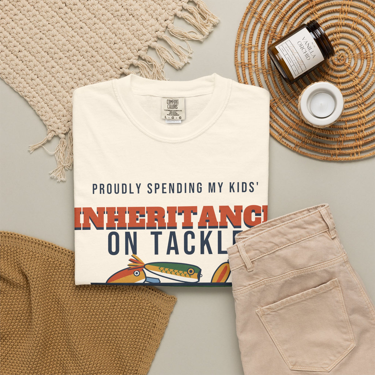 Spending My Kids' Inheritance on Tackle Funny Retirement Tee