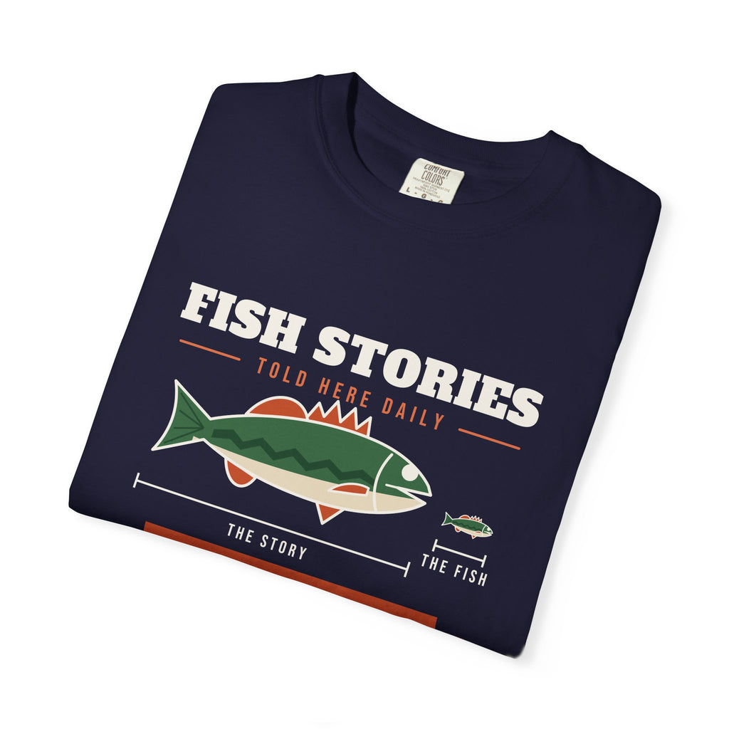 Fish Stories, Facts Optional Tee