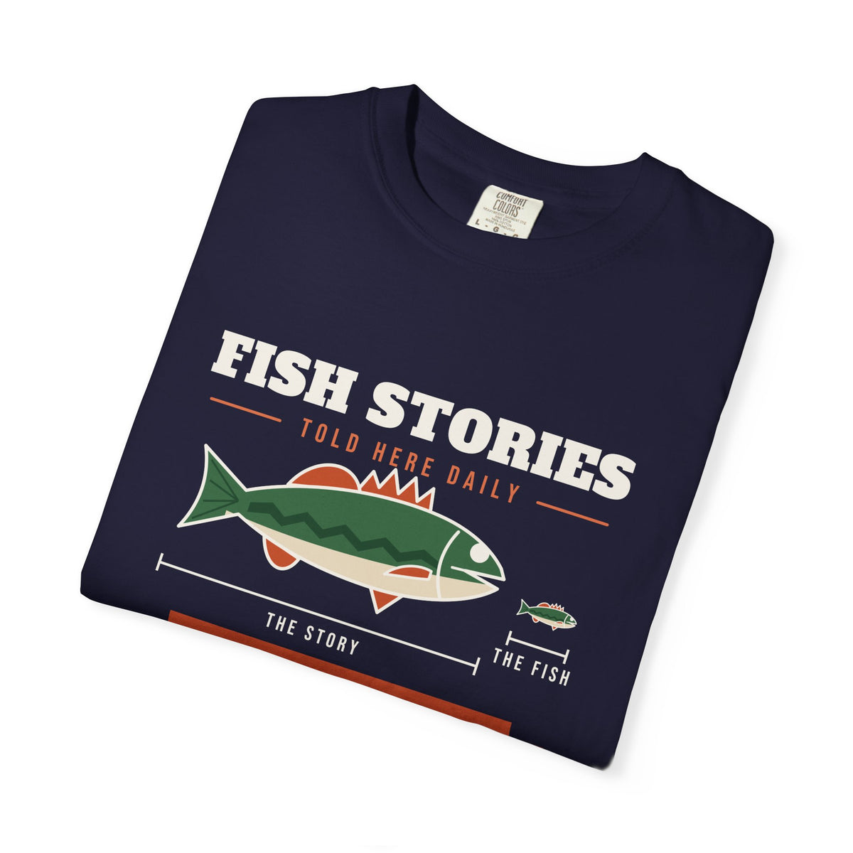 Fish Stories, Facts Optional Tee