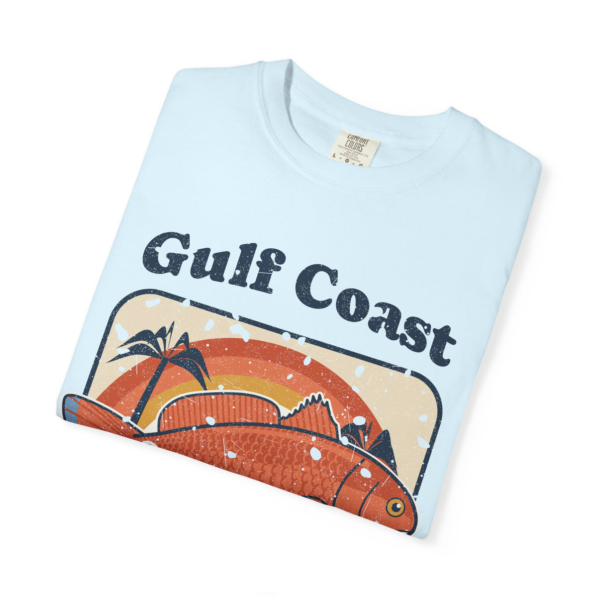 Gulf Coast Fishing Club Retro Redfish Tee