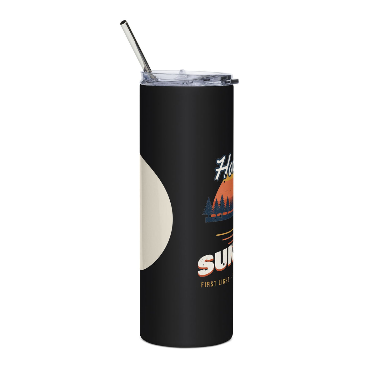 Hooked on Sunrises Fishing Tumbler 20oz
