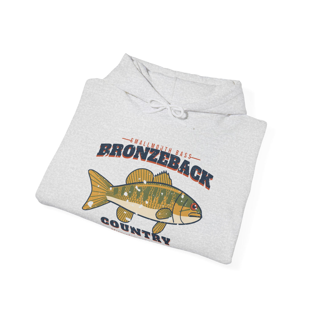 Bronzeback Country Smallmouth Bass Hoodie
