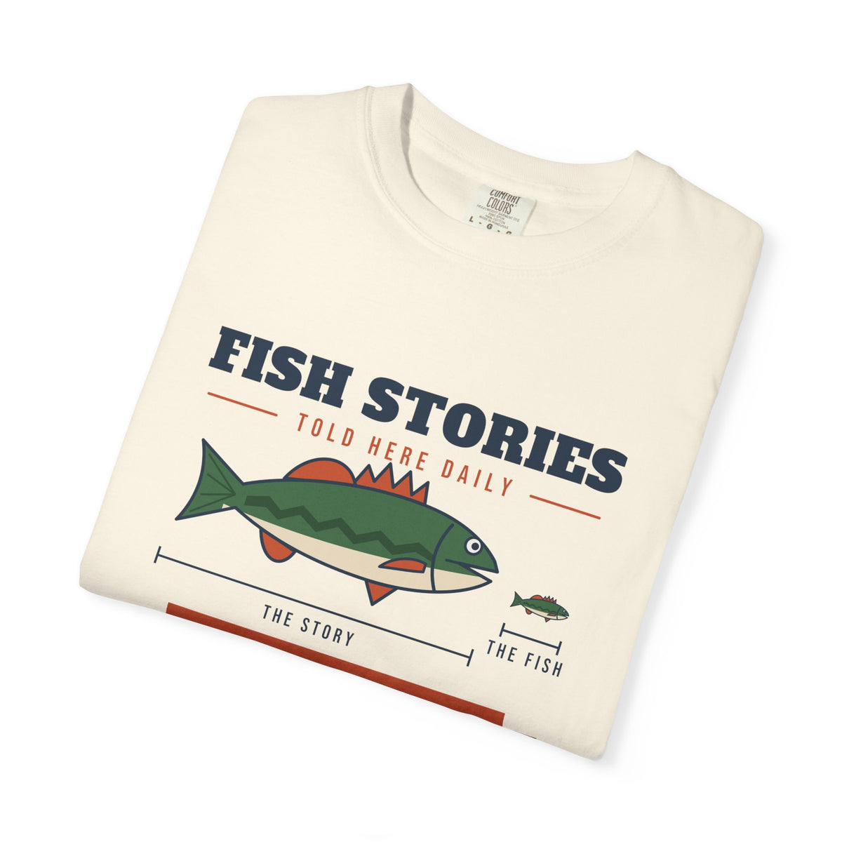 Fish Stories, Facts Optional Tee