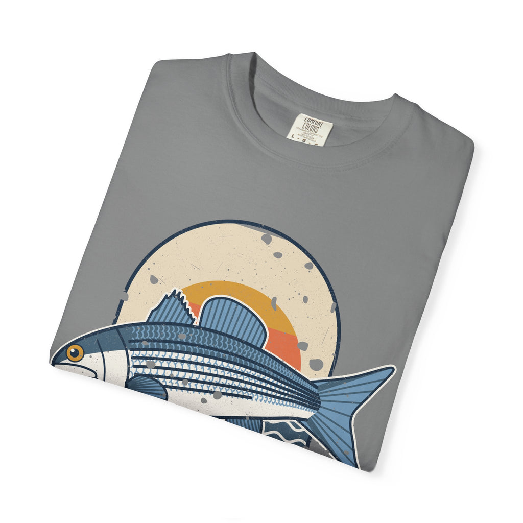 Stripers and Sunrises Surf Fishing Tee