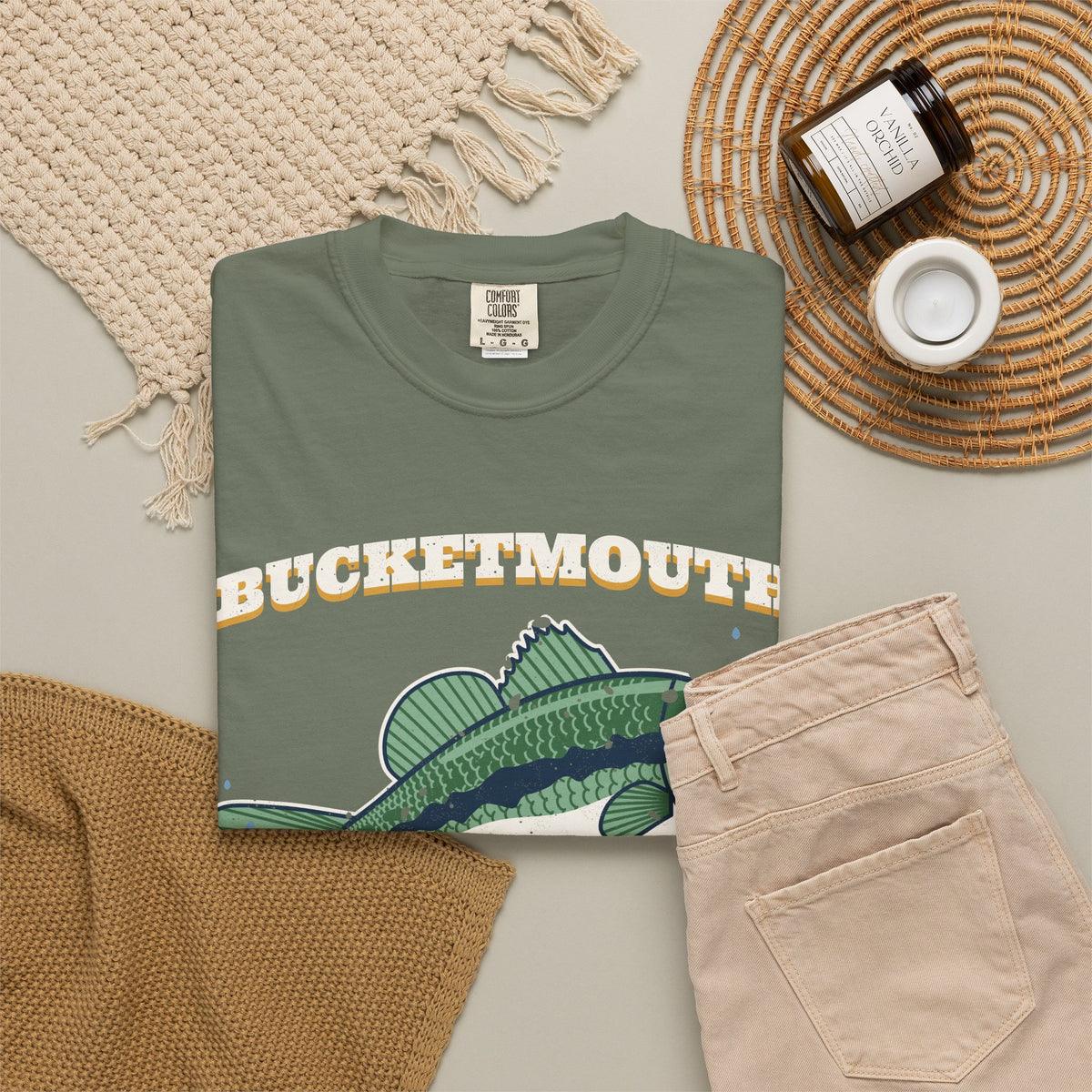 Bucketmouth Club Largemouth Bass Tee