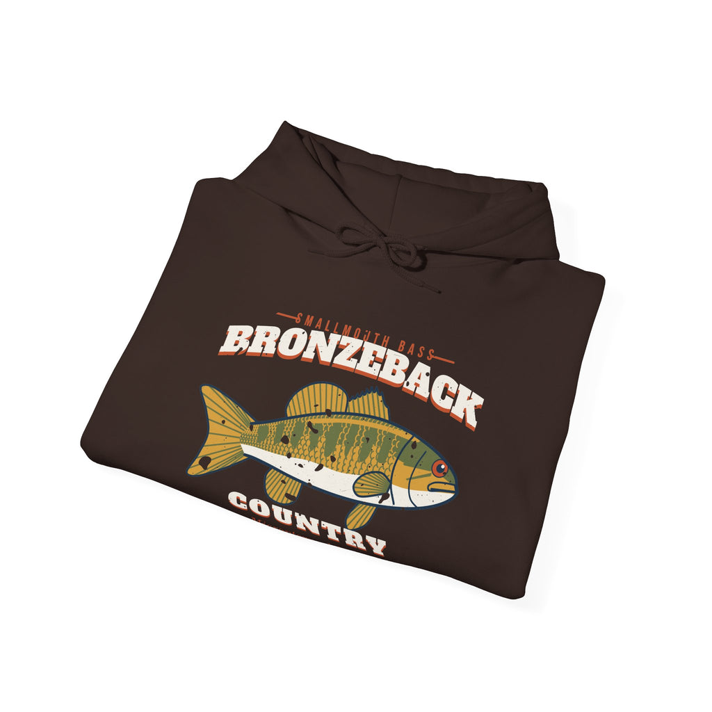 Bronzeback Country Smallmouth Bass Hoodie
