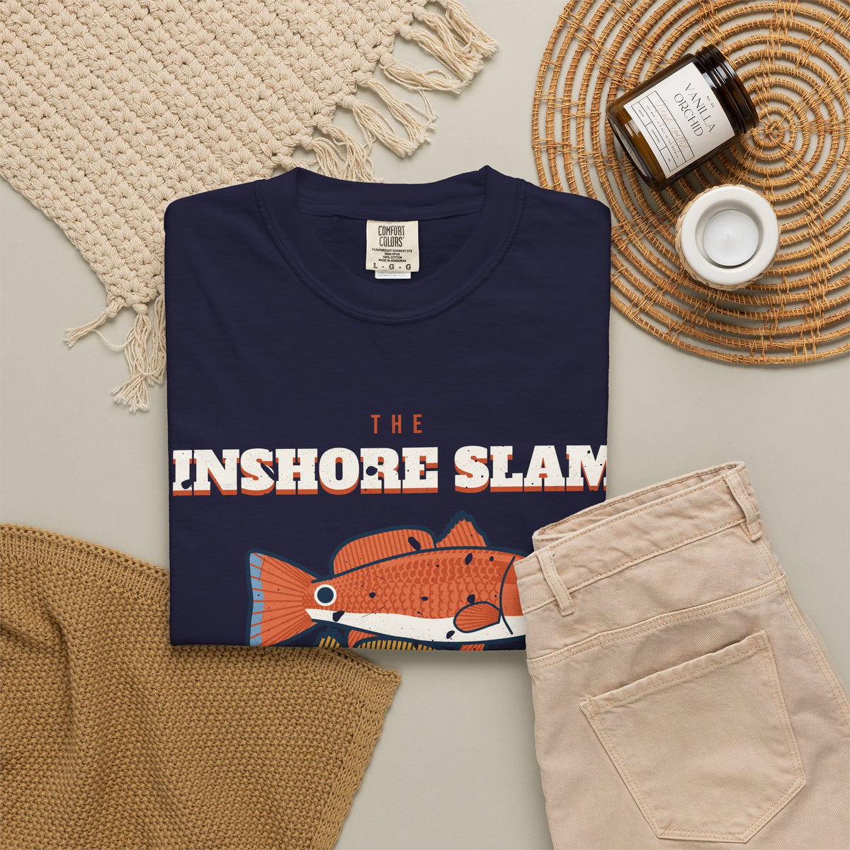 Inshore Slam Redfish Trout Snook Tee