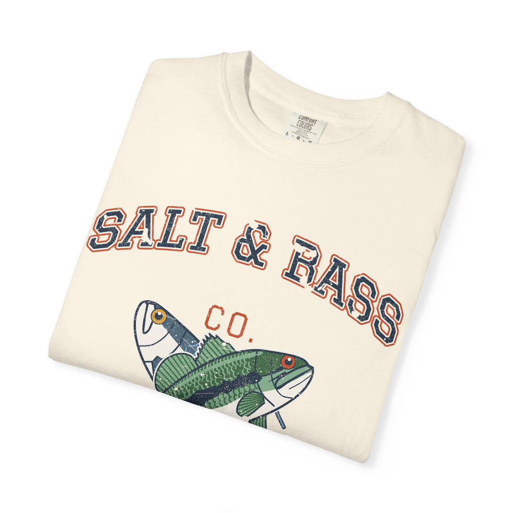 Salt & Bass Co. Est. on the Water Varsity Tee