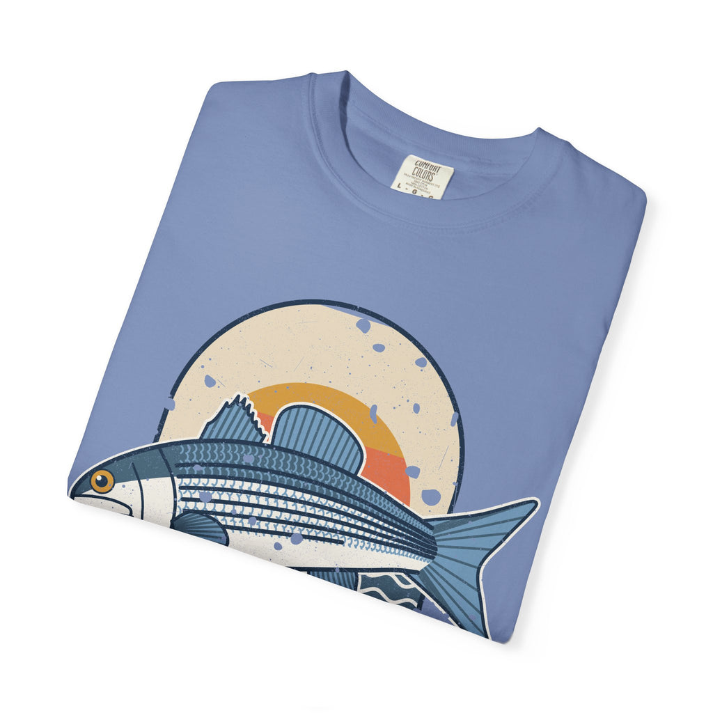 Stripers and Sunrises Surf Fishing Tee