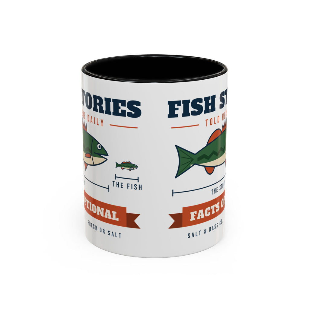 Fish Stories, Facts Optional Mug