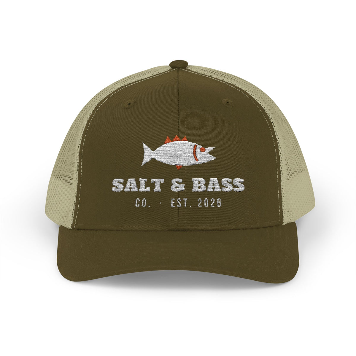 Salt & Bass Co. Embroidered Trucker Hat